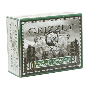 Grizzly Cartridge Grizzly Cartridge Handgun 9mm 124 Grain JHP Ammunition 20 Rounds - $17.99 at Als.com