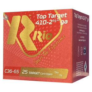 Rio Ammunition Top Target 410 Gauge 7.5 Shot 2.5" 25 Rounds