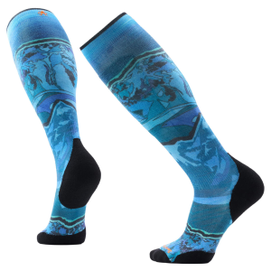 Smartwool Smartwool Targeted Cushion Storm Peak Print Over the Calf Ski Sock - $32.00 at Als.com