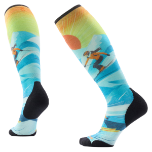 Smartwool Smartwool Targeted Cushion Steep Days Print Over the Calf Ski Sock - Women's - $32.00 at Als.com