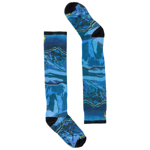 Smartwool Smartwool Zero Cushion Storm Peak Print Over the Calf Ski Sock - Kids' - $27.00 at Als.com