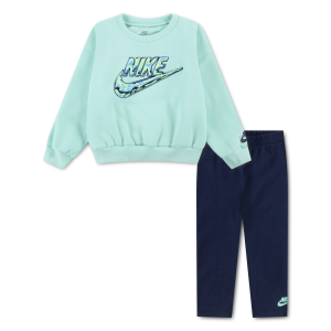 Nike Fleece Crew Flare Legging - Toddler