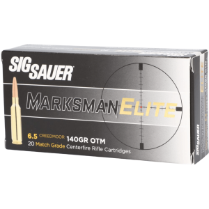 Sig Sauer Elite Marksman Elite 6.5 Creedmoor 140 Grain OTM Ammunition 20 Rounds