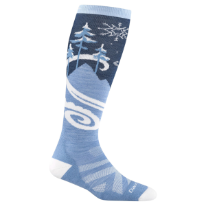Darn Tough Darn Tough Swirlwind Cushioned Over the Calf Lightweight Snow Sock - Women's - $32.00 at Als.com
