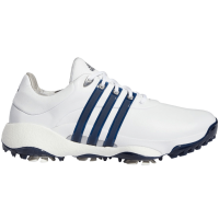 adidas Tour 360 Infinity Shoe - Men's Cloud White / Collegiate Navy / Silver Metallic 12 REGULAR