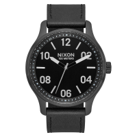 Nixon Patrol Leather Watch - Men's