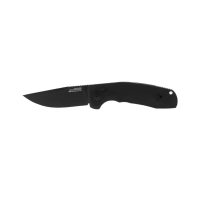 SOG Tac Au Straight Edge Knife Black 3.5"