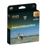 RIO Elite Tropical Outbound Short Fly Line Clear / Gray / Translucent Blue WF8I