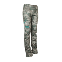 GWG Artemis Softshell Pant (Extended Sizes) - Women's Grey And Teal / Shade 2X Regular