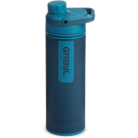 Grayl UltraPress Water Purifier & Filter Bottle Forest Blue 16.9 oz