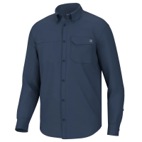 Huk Tide Point Long Sleeve Shirt - Men's Sargasso Sea M