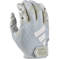 adidas AdiZero 13 Receiver Glove - Men's Grey / White S