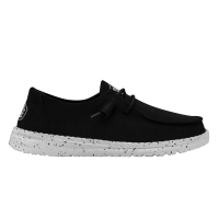 Hey Dude Wendy Slub Canvas Shoe - Women's Black 8 Regular