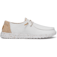 Hey Dude Wendy Chambray Shoe - Women's Woven White Sand 8 Regular