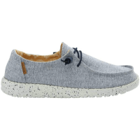 Hey Dude Wendy Chambray Shoe - Women's White / Blue 10 REGULAR