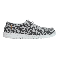 Hey Dude Wendy Shoe - Women's Cheetah Grey 6 Regular