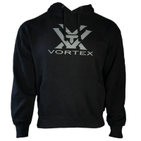 Vortex Optics Logo Hoodie Black w/ Grey Logo XXL