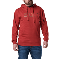 5.11 Tactical Topo Legacy Hoodie - Men's Red Bourbon M Regular