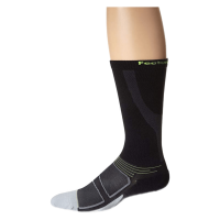 Feetures Graduated Compression Light Cushion Knee High Sock - Men's Black S