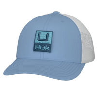 Huk Huk'd Up Trucker Hat Crystal Blue One Size