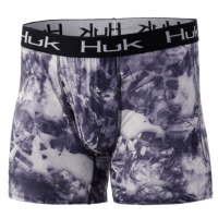 Huk Ocean Palm Boxer Brief - Men's Overcast Grey S