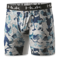 Huk Refraction Boxer Brief - Men's Bluefin S