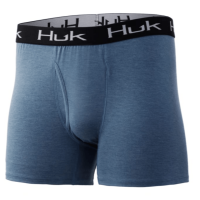 Huk Waypoint Boxer Brief - Men's Titanium Blue S