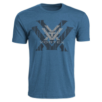 Vortex Double Logo Tee Shirt - Men's ROYAL HEATHER M