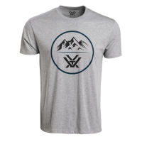 Vortex Optics Three Peaks Short Sleeve T-Shirt Grey Heather L