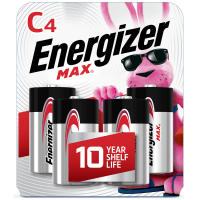 Energizer Max Aa Battery C 4 Pack