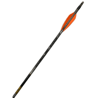 Gold Tip Black Label Arrow 400 4 Fletch 8.2 GPI