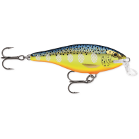 Rapala Shad Rap 7 Fishing Lure Hot Steel 5/16 oz 2 3/4"