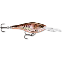 Rapala Glass Shad Rap Fishing Lure Glass Brown Crawdad 5/16 oz 2 3/4"