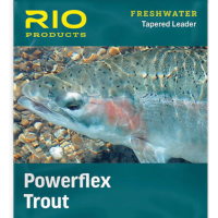 RIO Powerflex 9ft Trout Leader Clear 6X