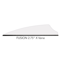 Gold Tip 2.75" Fusion X Vane White Single 2.7"