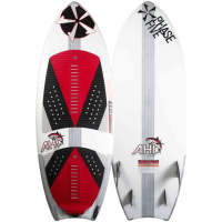 Phase 5 Ahi Wakesurf Board White / Red / Black 56"