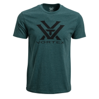 Vortex Optics Core Logo T-Shirt - Men's Dark Teal Heather L