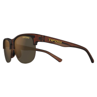 Tifosi Swank SL Sunglasses Wood Grain / Brown Polarized Lifestyle