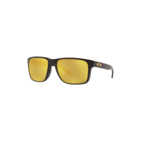 Oakley Holbrook Prizm Sunglasses - Men's Matte Black / Prizm 24K Polarized