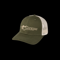 Stone Glacier Classic Trucker Hat Khaki/Military Green One Size