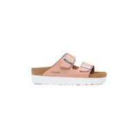 Birkenstock Arizona PAP Flex Platform Nubuck Leather Sandal - Women's