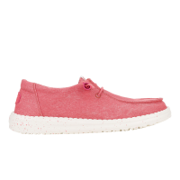 Hey Dude Wendy Stretch Canvas Shoe - Women's Washed Red 9 Regular