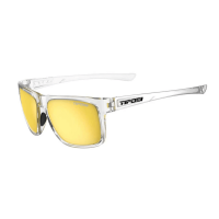 Tifosi Swick Sunglasses Crystal Clear Smoke Yellow Mirror Lifestyle