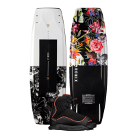 Ronix Quarter 'til Midnight Wakeboard Package W/ Luxe Binding 2024 - Women's