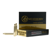 Weatherby Unprimed Brass Ammunition (50 Count)