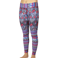 Hot Chillys Mtf4000 Print Baselayer Tights - Women's