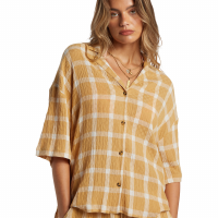 Billabong Beach Side Oversized Short Sleeve Shirt - Women's