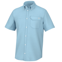 Huk Tide Point Solid Short Sleeve Shirt - Men's