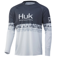 Huk Salt Stripe Pursuit Long Sleeve Shirt - Men's