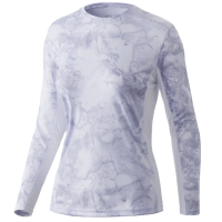 Huk Icon X Mossy Oak Fracture Long Sleeve Shirt - Women's